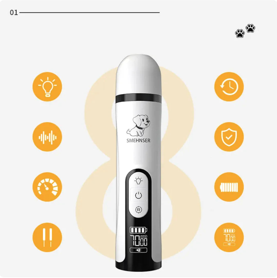 LED Pet Nail Clippers with Bloodline Detector