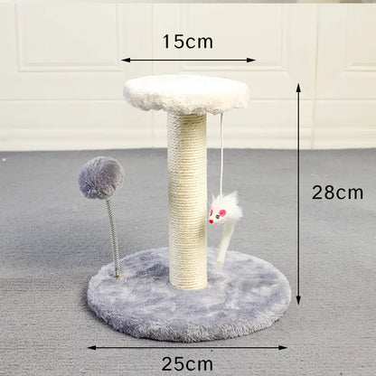 Durable Small Cat Climbing Frame and Scratching Post