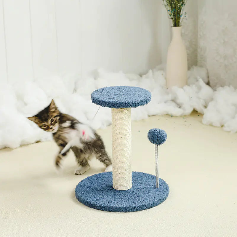 Durable Small Cat Climbing Frame and Scratching Post