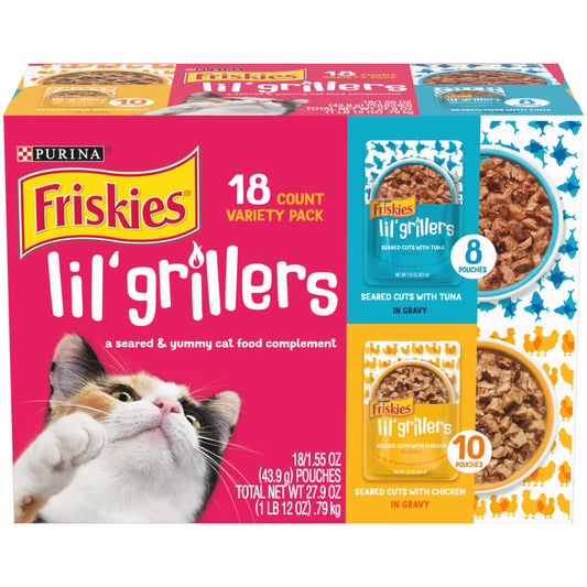 Purina Friskies Lickable Cat Treats – Variety Pack