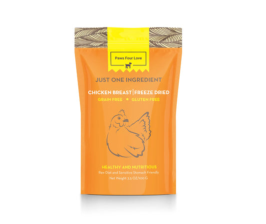 PawsFourLove Freeze-Dried Treats – Chicken
