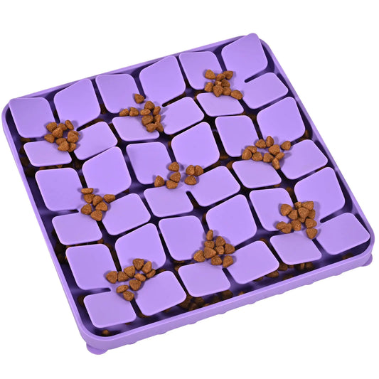 OurMiao Silicone Snuffle & Licking Mat (Purple)