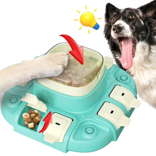 Mankoda Dog Puzzle Toy – Slow Feeder & Treat Dispenser for IQ Training