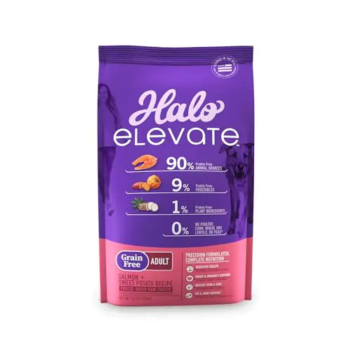 HALO Elevate Dry Dog Food Grain Free Salmon Recipe 3.5lb