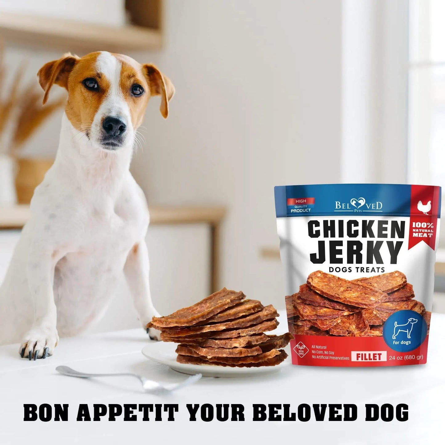 Chicken Jerky Dog Treats – 1.5 lb
